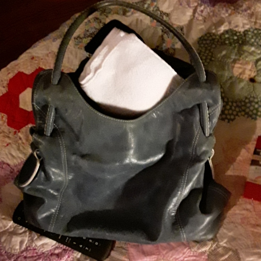 Plinio visona Italian leather handbag
